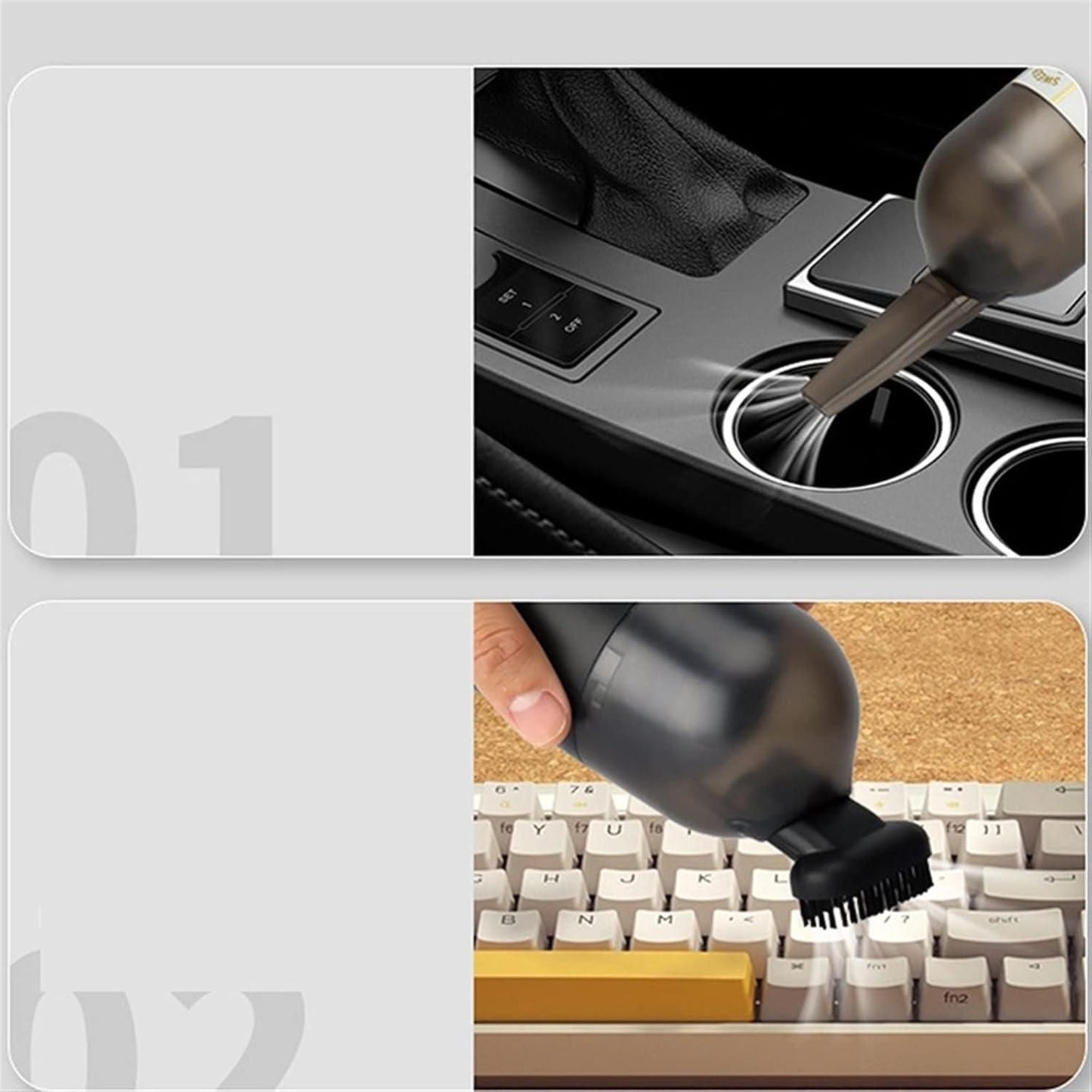 Tiny Clean Desk Vacuum